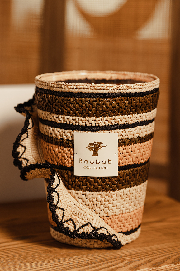 Fety Anjara Dišeča Sveča, 35 cm, kaki