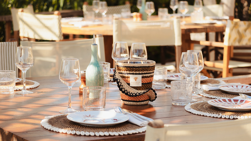 Fety Anjara Dišeča Sveča, 35 cm, kaki