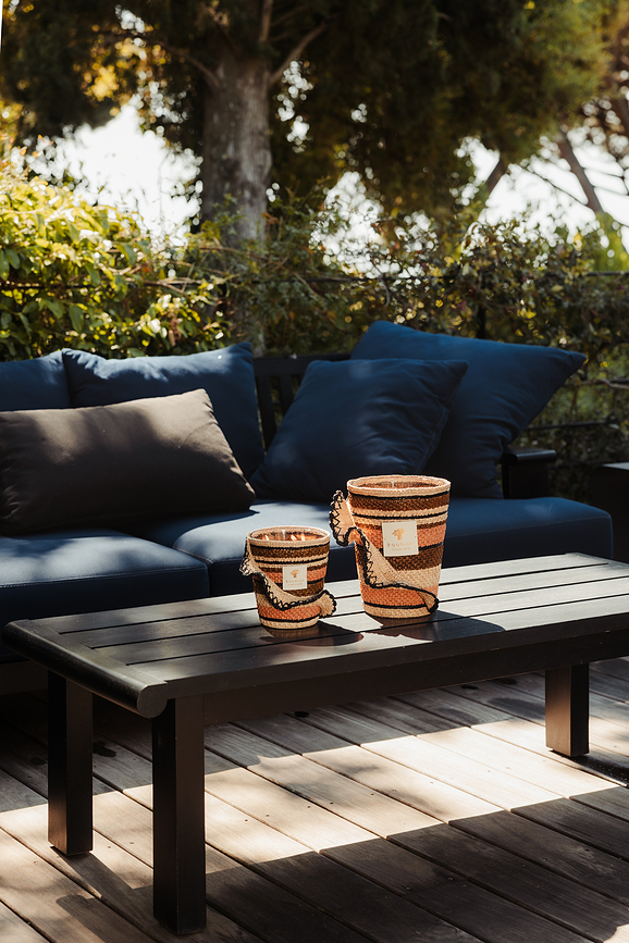 Fety Anjara Mirisna Svijeća 35 cm kaki