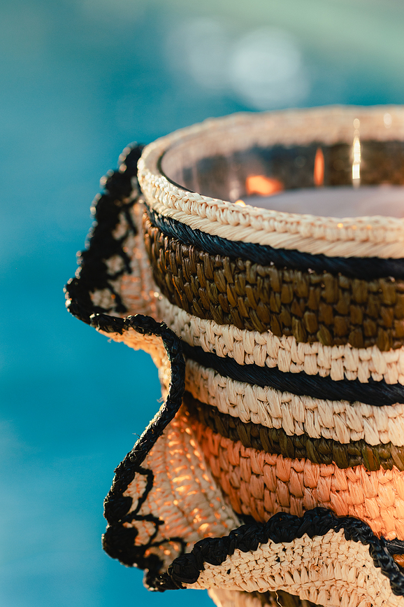 Fety Anjara Mirisna Svijeća 35 cm kaki