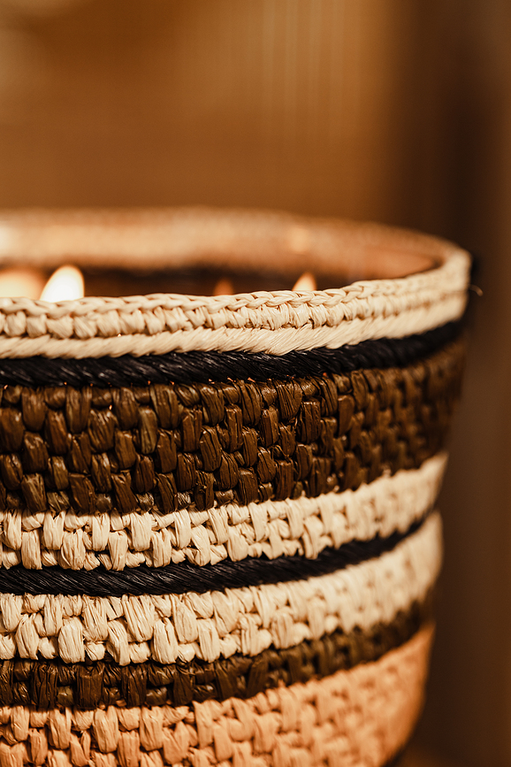 Fety Anjara Mirisna Svijeća 35 cm kaki