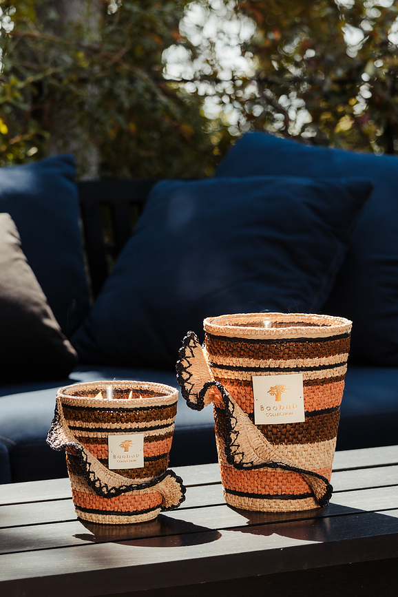 Fety Anjara Mirisna Svijeća 35 cm kaki