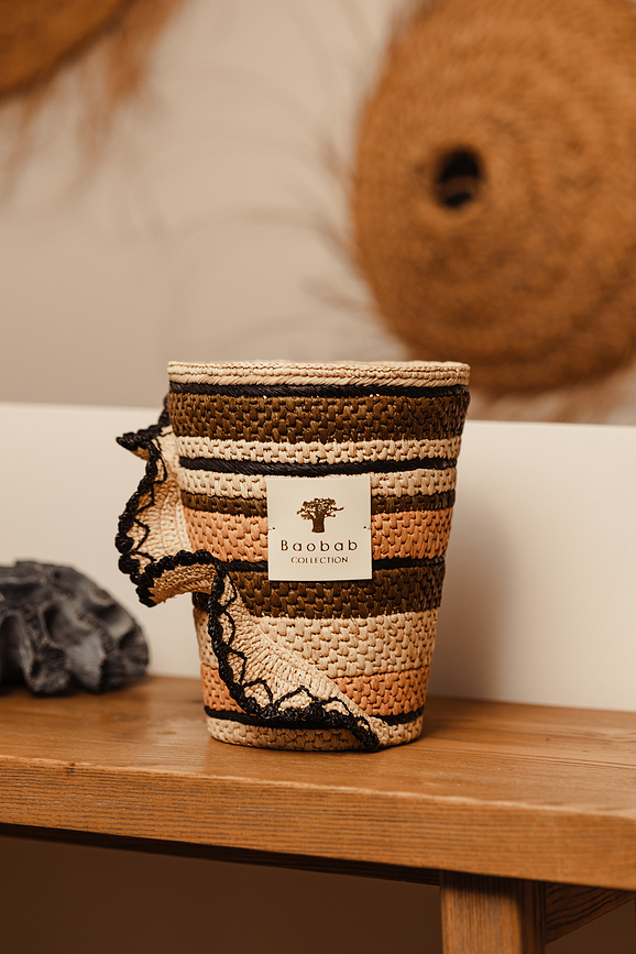 Fety Anjara Mirisna Svijeća 35 cm kaki