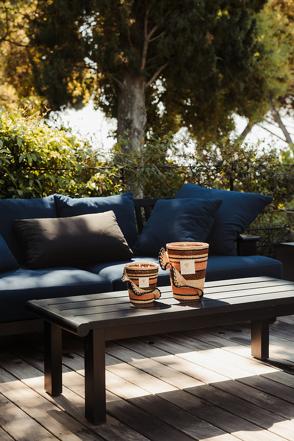 Fety Anjara Mirisna Svijeća 35 cm kaki