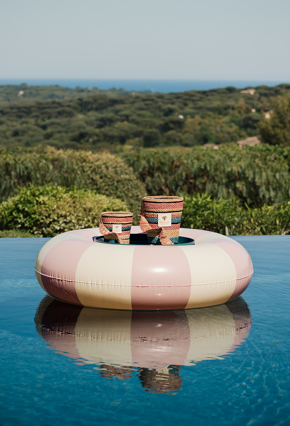 Fety Mandihy Dišeča sveča, 35 cm, roza