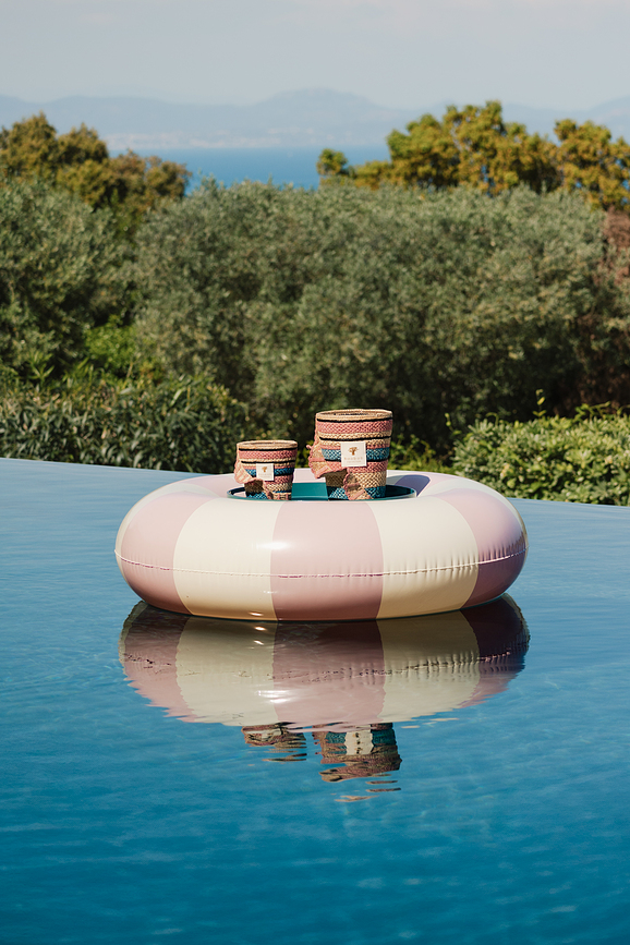 Fety Mandihy Dišeča sveča, 35 cm, roza