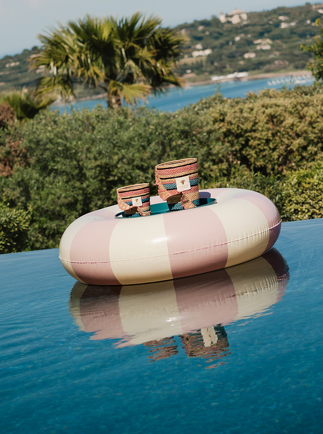 Fety Mandihy Κερί Αρωματικό, ύψος 35 cm, ροζ