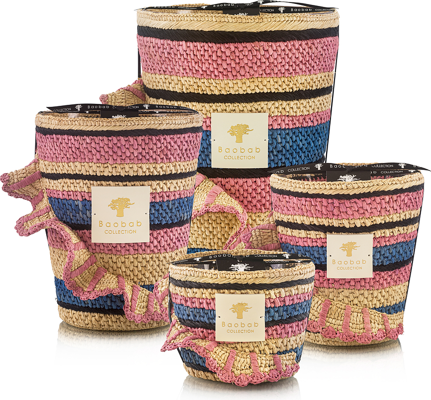 Fety Mandihy Mirisna Svijeća 35 cm ružičasta