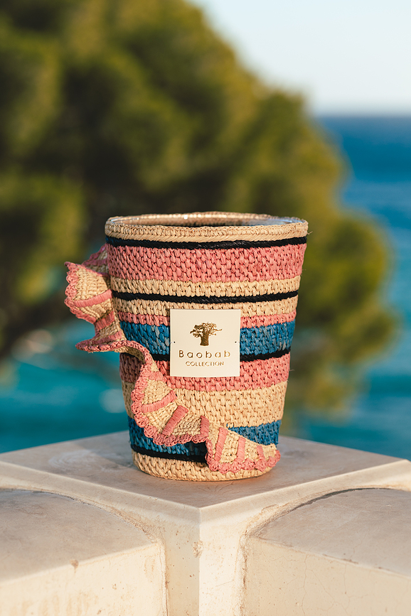 Fety Mandihy Mirisna Svijeća 35 cm ružičasta