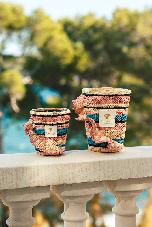 Fety Mandihy Mirisna Svijeća 35 cm ružičasta