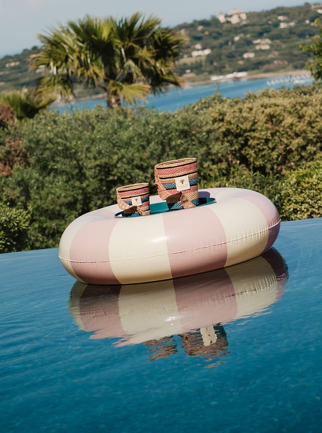 Fety Mandihy Mirisna Svijeća 35 cm ružičasta