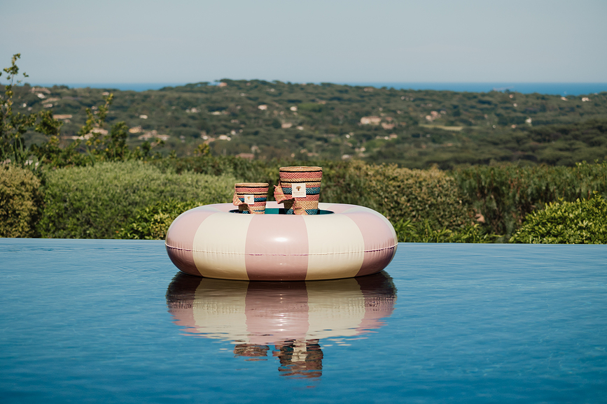 Fety Mandihy Mirisna Svijeća 35 cm ružičasta