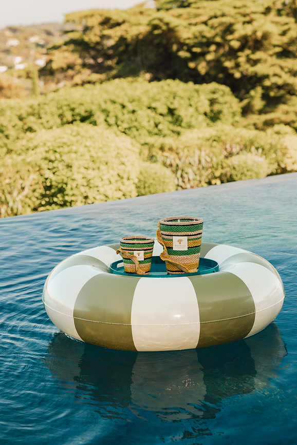 Fety Milalao Dišeča sveča, 35 cm, zelena