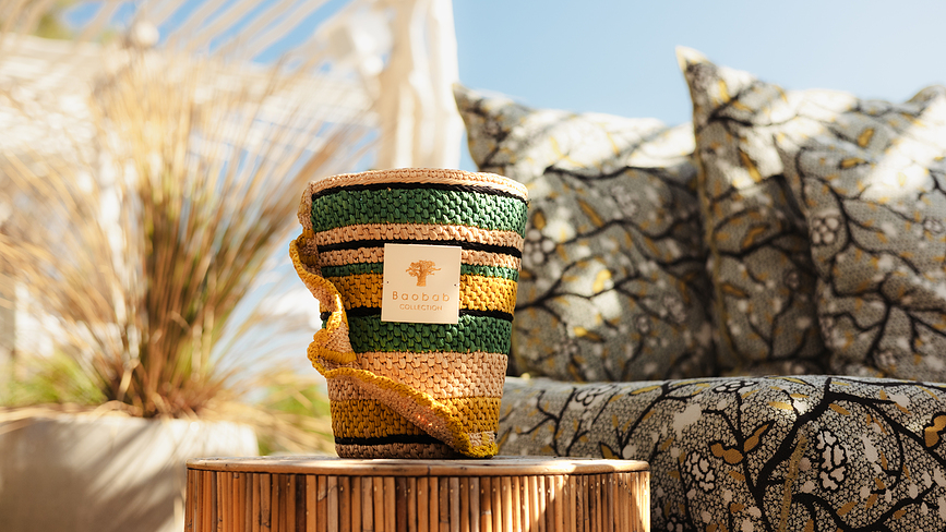 Fety Milalao Dišeča sveča, 35 cm, zelena