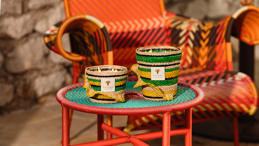 Fety Milalao Αρωματικό Κερί, 35 cm, πράσινο