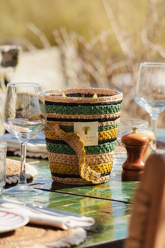 Fety Milalao Mirisna Svijeća 35 cm zelena