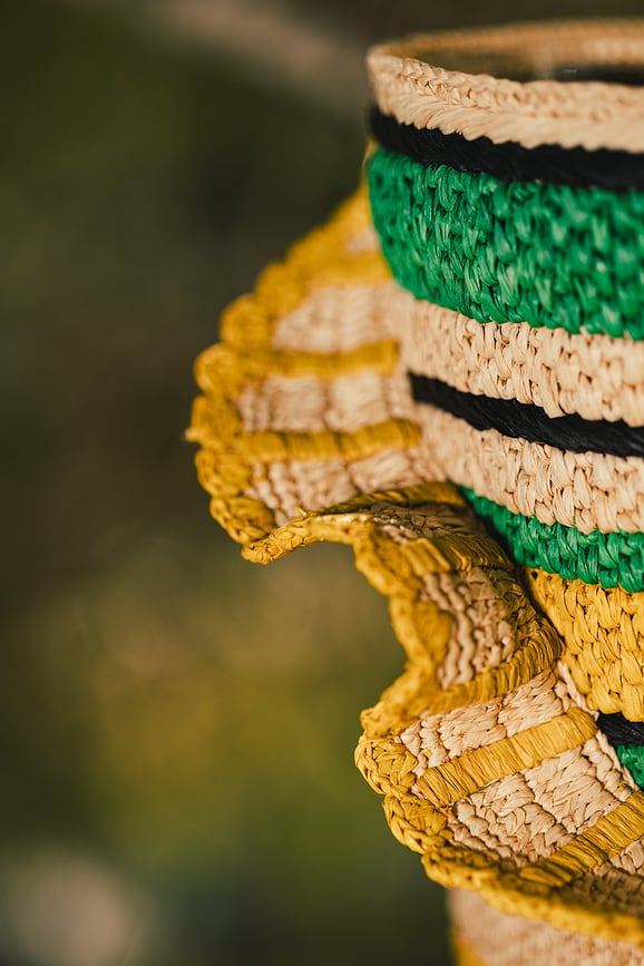 Fety Milalao Mirisna Svijeća 35 cm zelena