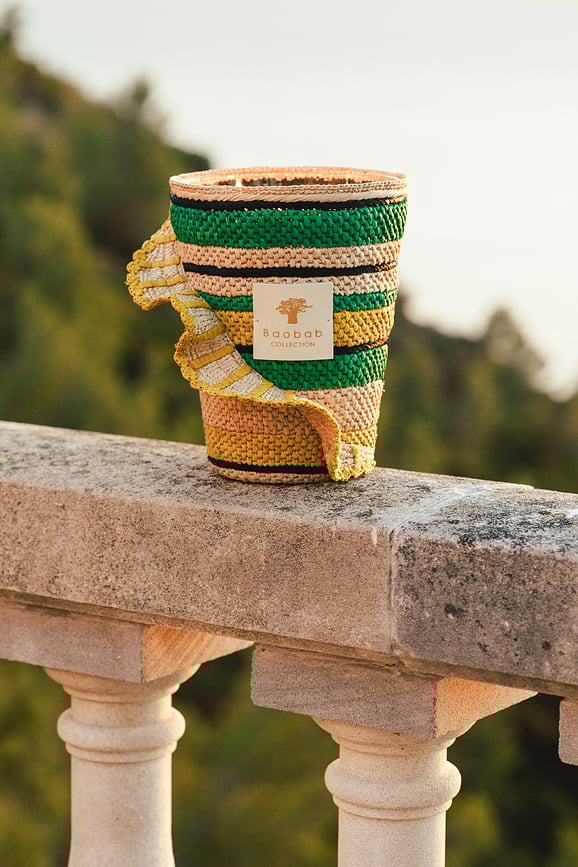 Fety Milalao Mirisna Svijeća 35 cm zelena