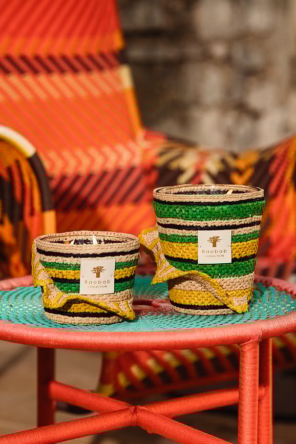 Fety Milalao Mirisna Svijeća 35 cm zelena