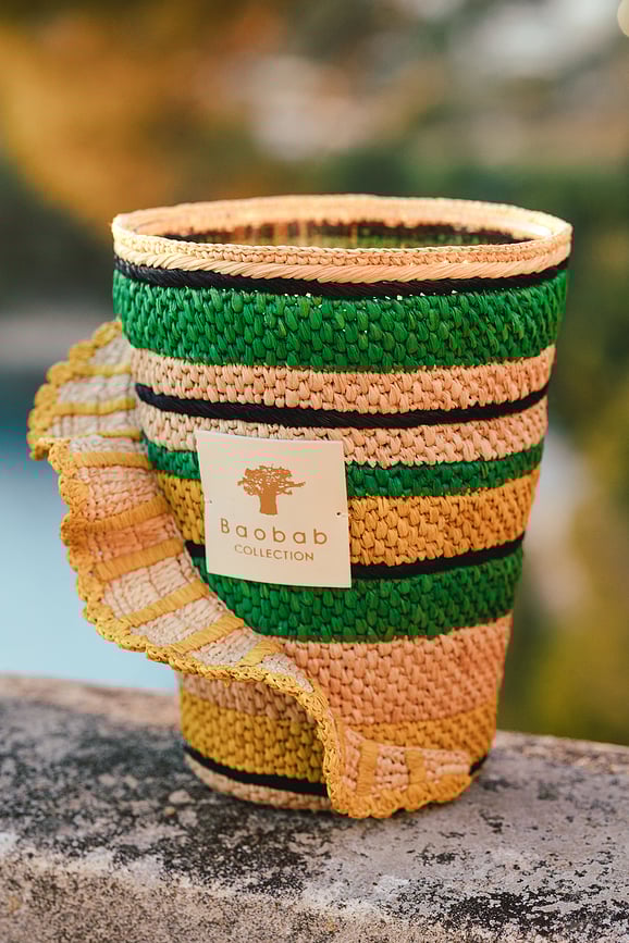 Fety Milalao Mirisna Svijeća 35 cm zelena