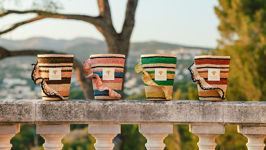 Fety Velona Κερί Αρωματικό, 35 cm, ώχρα