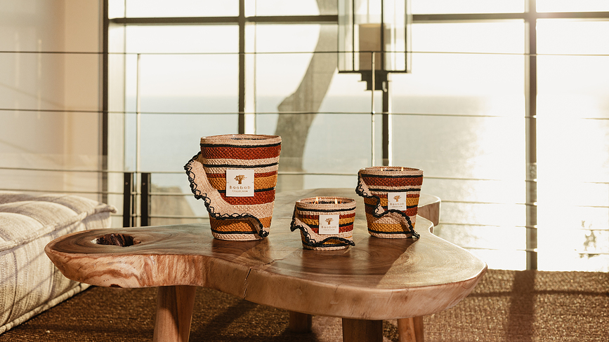 Fety Velona Κερί Αρωματικό, 35 cm, ώχρα