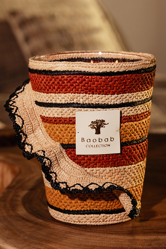 Fety Velona Κερί Αρωματικό, 35 cm, ώχρα