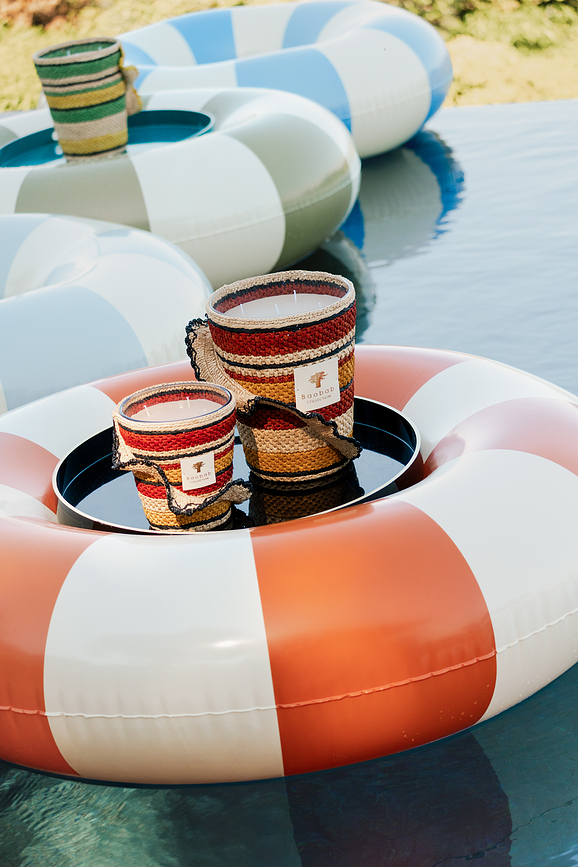 Fety Velona Κερί Αρωματικό, 35 cm, ώχρα