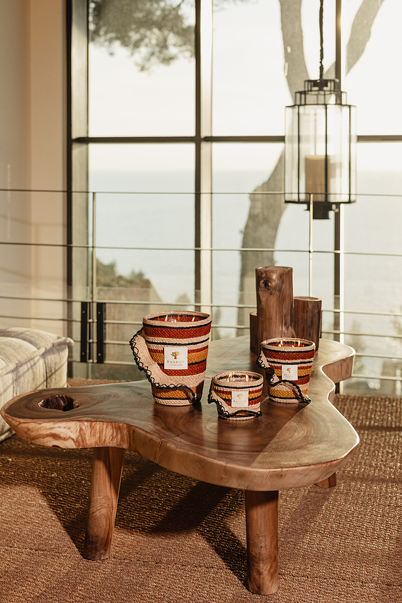 Fety Velona Κερί Αρωματικό, 35 cm, ώχρα