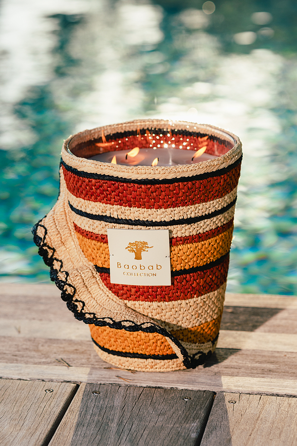 Fety Velona Mirisna Svijeća 35 cm oker