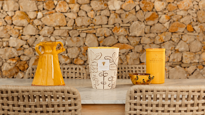 Folia Calanque Κερί Αρωματικό, 35 εκ.