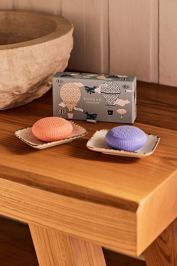 Jabones Baobab, Set de Regalo Women & Gentlemen, 2 unidades