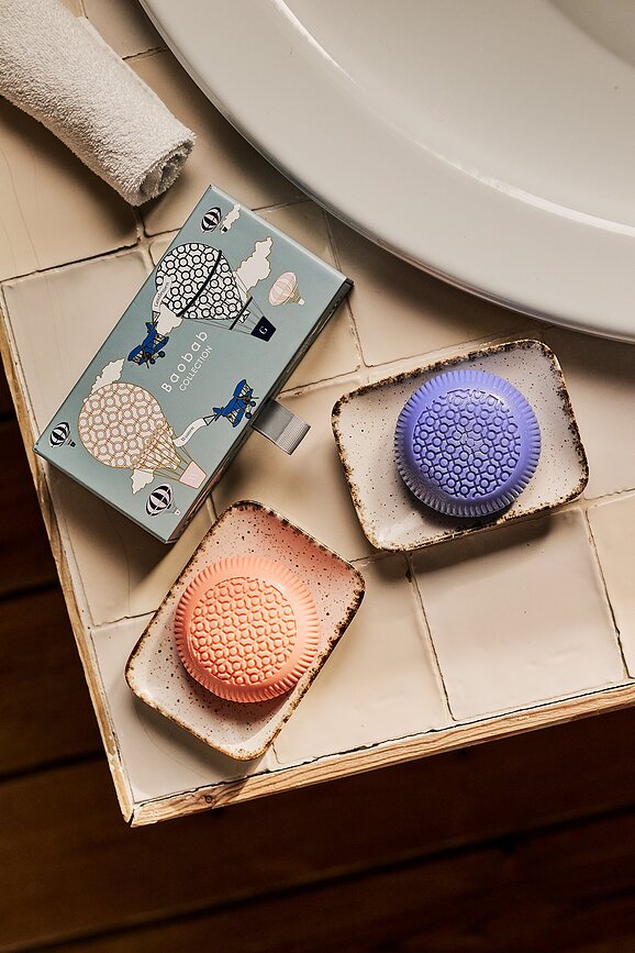 Jabones Baobab, Set de Regalo Women & Gentlemen, 2 unidades