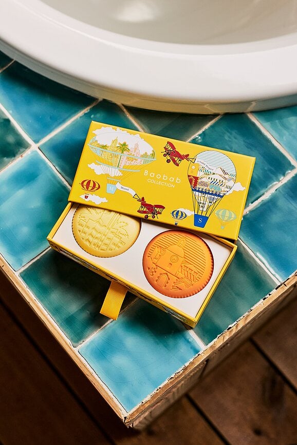 Jabones Estuche de regalo Baobab, Miami & Saint-Tropez, 2 unidades