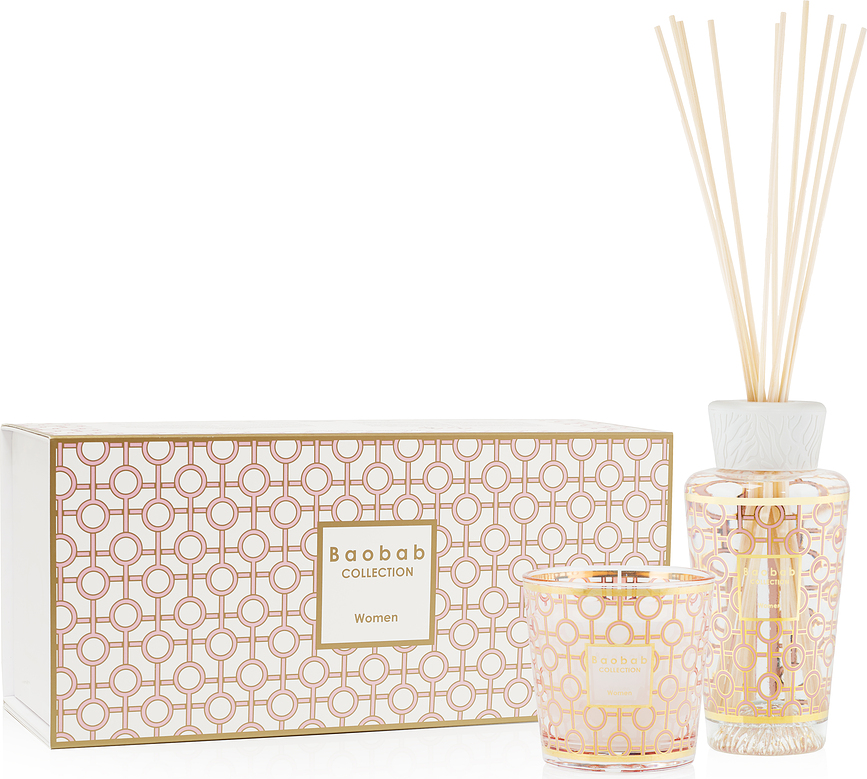 Juego de Vela y Difusor aromático, My First Baobab Gift Women, de 2 piezas