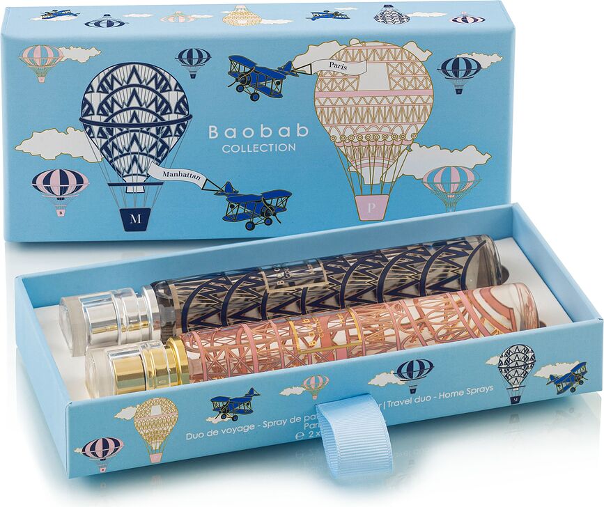 My First Baobab Brumes Parfumées Paris & Manhattan, Lot de 2