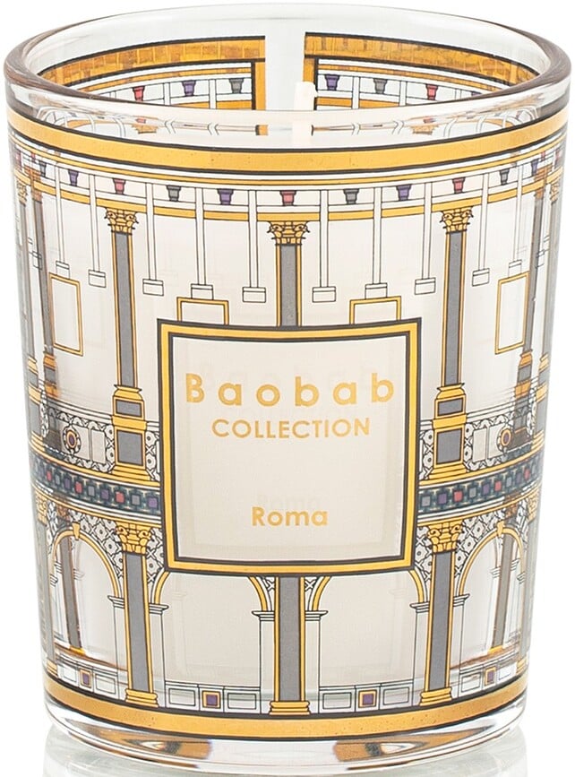 My First Baobab Dišeče sveče Gift Trio, vonji Brussels-Roma-A Saint-Tropez, 3 kosi