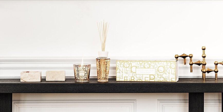 My First Baobab Gift Aurum Sveča in dišavni difuzor, 2-delni set