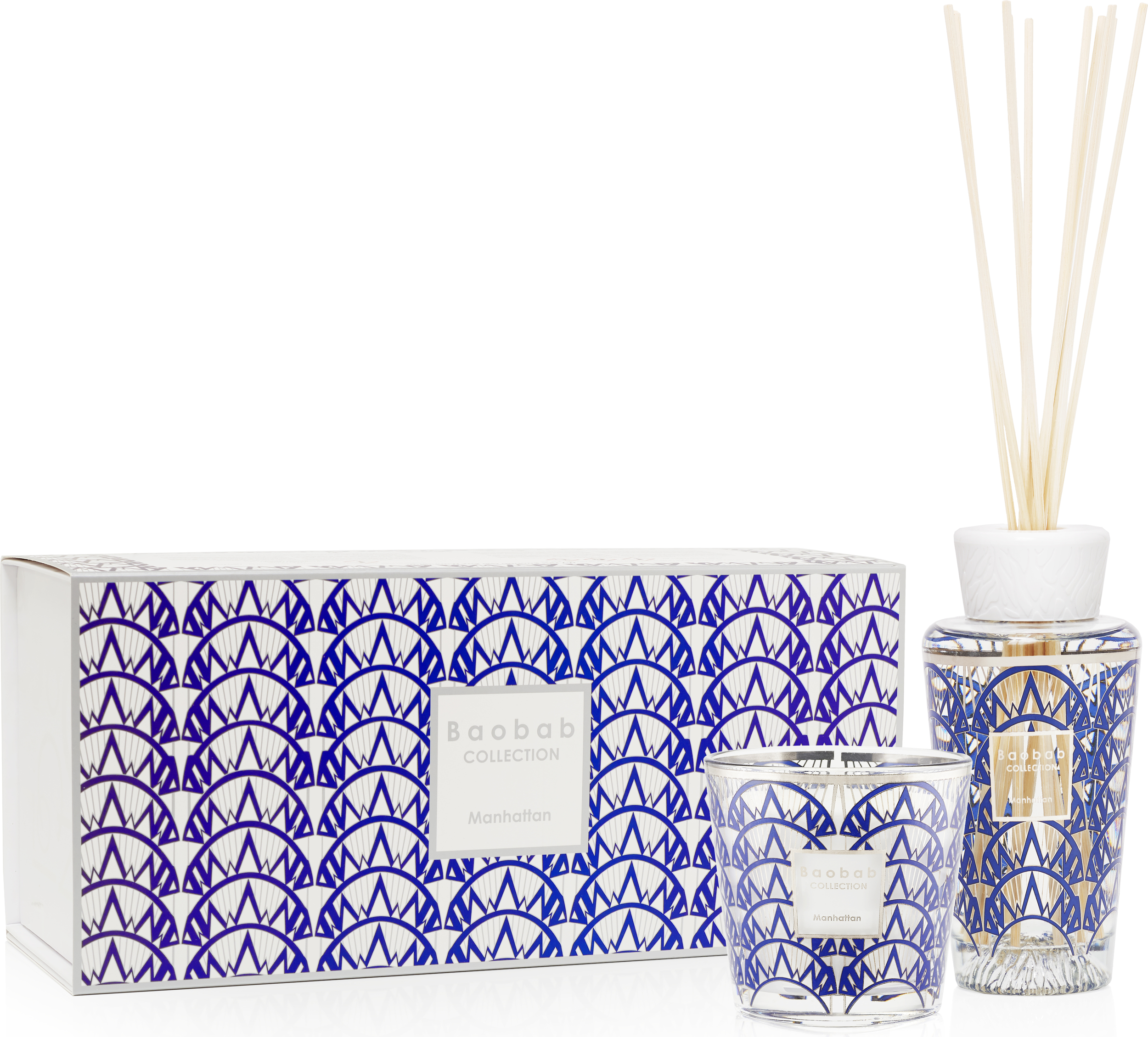 My First Baobab Gift Duftkerze und Duftdiffusor Manhattan, 2 St.