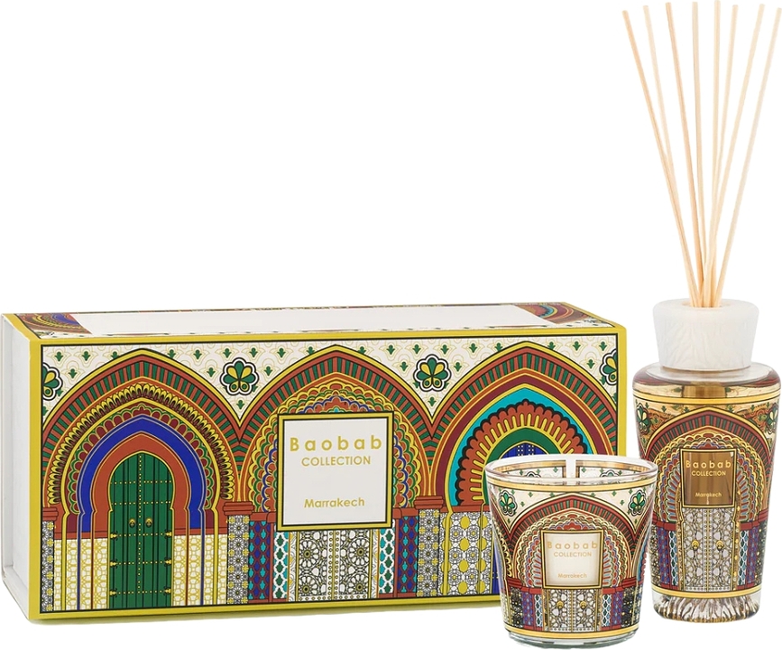 My First Baobab Marrakech duftlys og diffuser i gavesæt, 2 dele