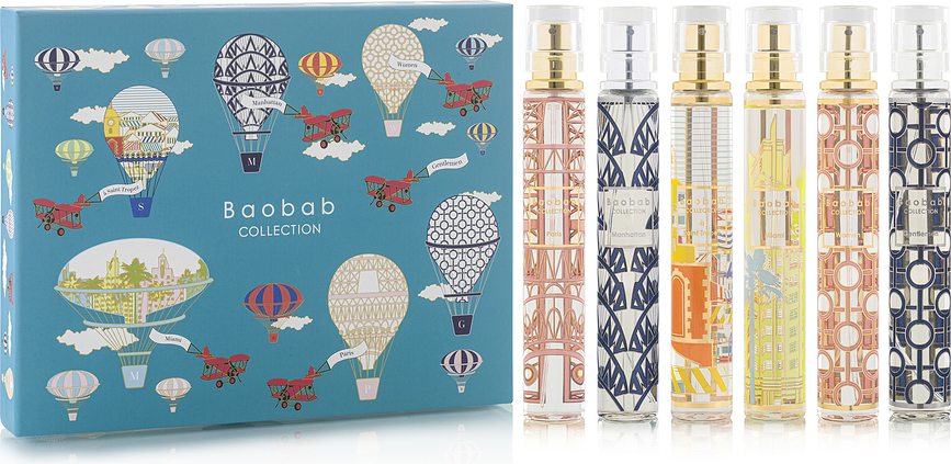 My First Baobab Mirisni Sprejevi Saint-Tropez Miami Paris Manhattan Women Gentlemen 6 kom.