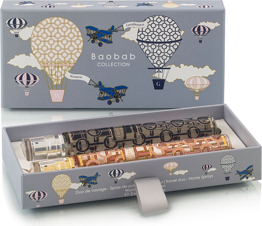 My First Baobab Women & Gentlemen Brumes parfumées, Lot de 2