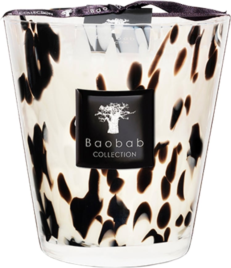 Pearls Black Κερί αρωματικό, 16 cm