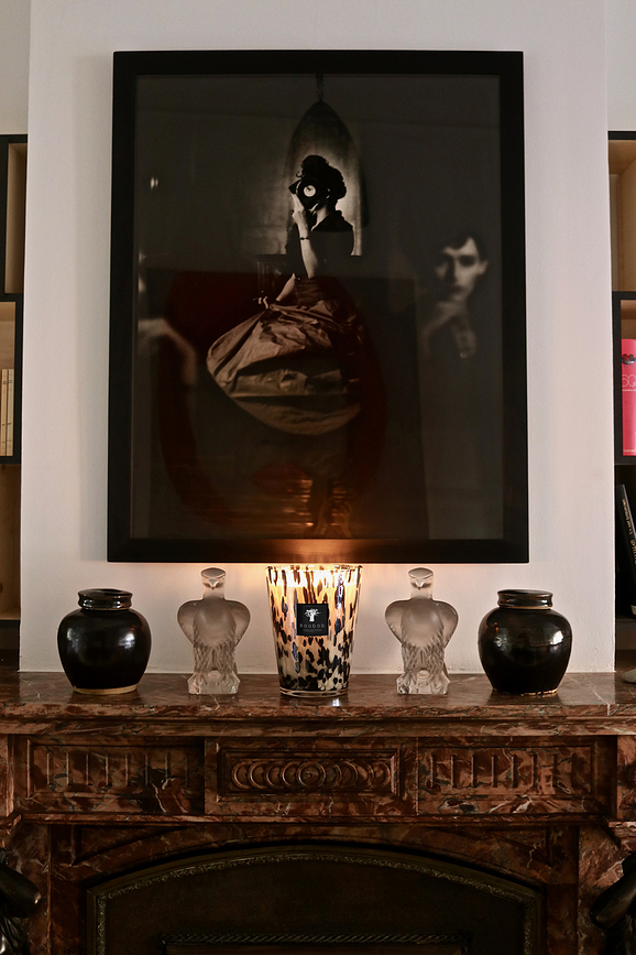 Pearls Black Αρωματικό Κερί, 24 cm