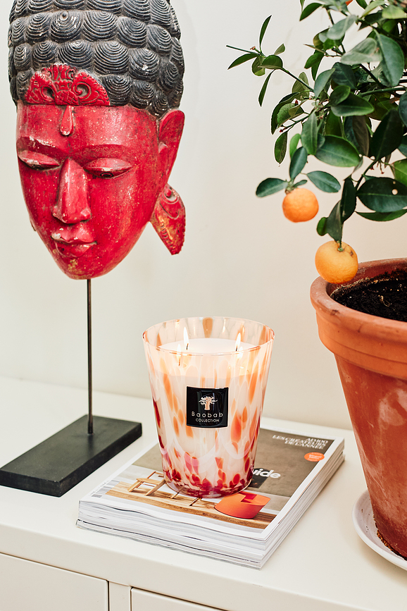 Pearls Coral Bougie parfumée, 10 cm