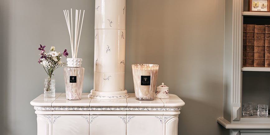 Pearls White Svijeća mirisna 35 cm