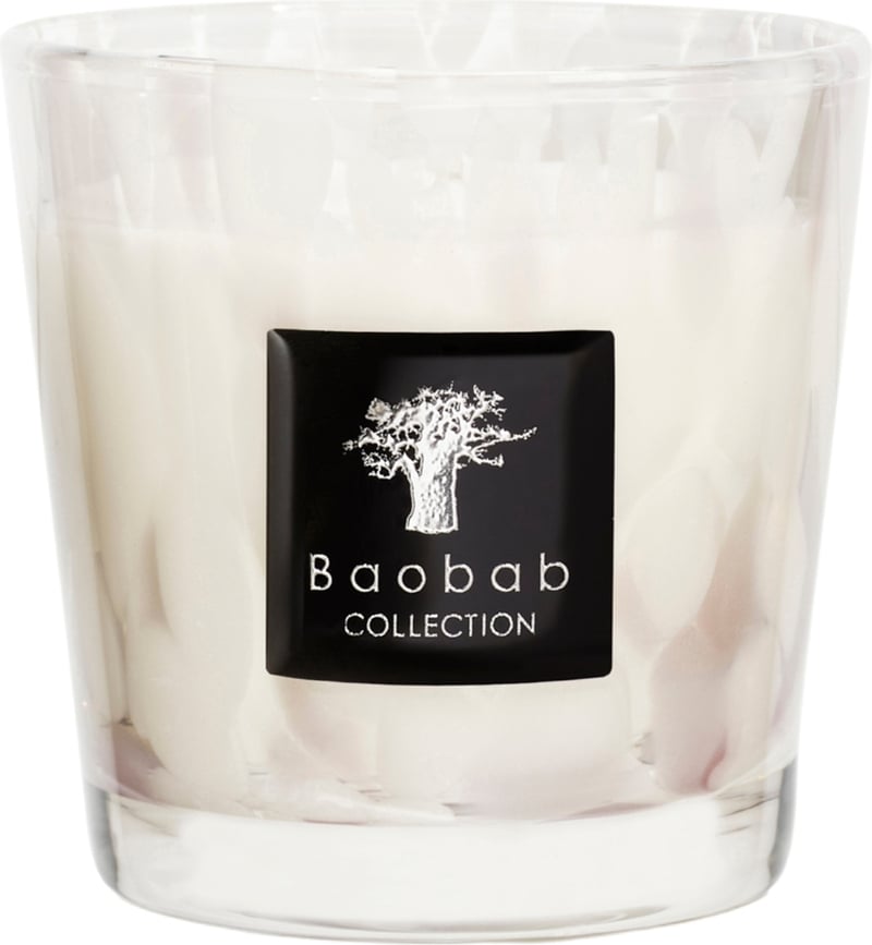 Pearls White Αρωματικό Κερί, 8 εκ.