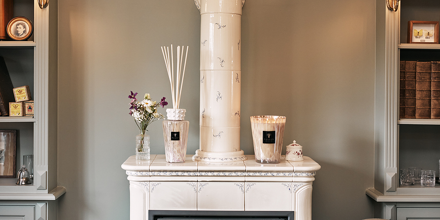 Pearls White Αρωματικό Κερί, 35 cm