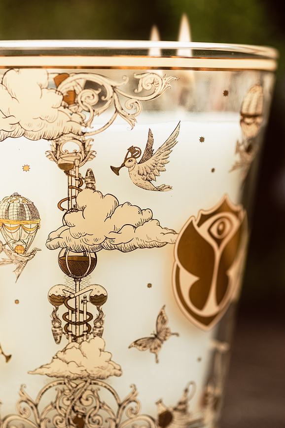 Tomorrowland 2025 Αρωματικό Κερί, 10 εκ.