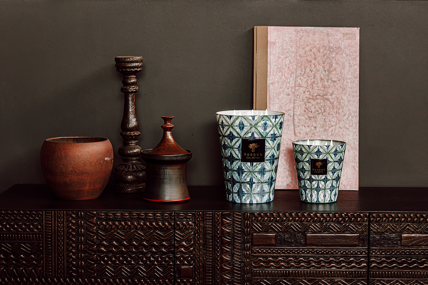 Vela aromática Bohomania Kilan, 24 cm